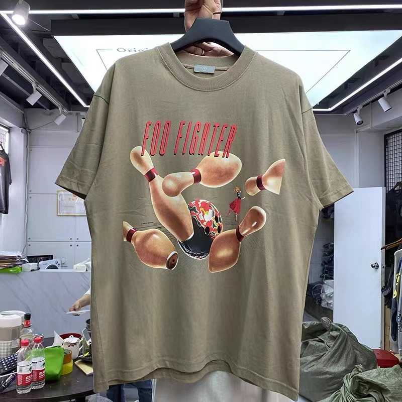 Men's T-Shirts Personalized printed round-necked loose short-sleeved t-shirt man T221130, Camel 
Men's T-Shirts Personalized printed round-necked loose short-sleeved t-shirt man T221130, Camel