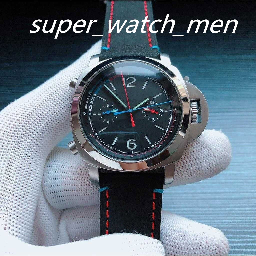 Super Quality Mens Watch TITANIO Watchs 47mm Leather Strap Automatic Black Dial Mechanical Watches Sapphire luminescent Waterproof men's Wristwatches, Custom waterproofing
Super Quality Mens Watch TITANIO Watchs 47mm Leather Strap Automatic Black Dial Mechanical Watches Sapphire luminescent Waterproof men's Wristwatches, Custom waterproofing