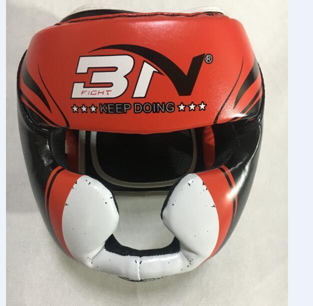 Protective Gear BN Peking Opera Muay Thai MMA Boxing Helmet Kids Adults Grappling Martial Arts Headgear Protector Wushu Training Equipment DEO 221130
