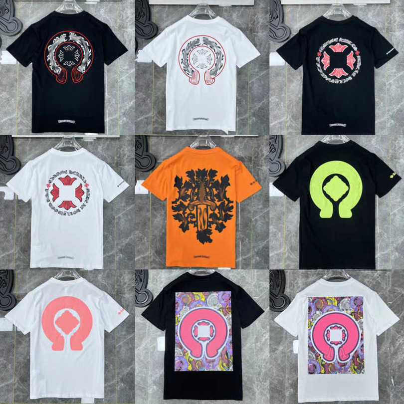 Chromes Luxury Men' Fashion t Shirt Brand Tops Tees Men Women Sanskrit Letter Sweatshirts Short Sleeve Horseshoe Designer Couple T-shirts Cross Heart JL3K, 13
Chromes Luxury Men' Fashion t Shirt Brand Tops Tees Men Women Sanskrit Letter Sweatshirts Short Sleeve Horseshoe Designer Couple T-shirts Cross Heart JL3K, 13