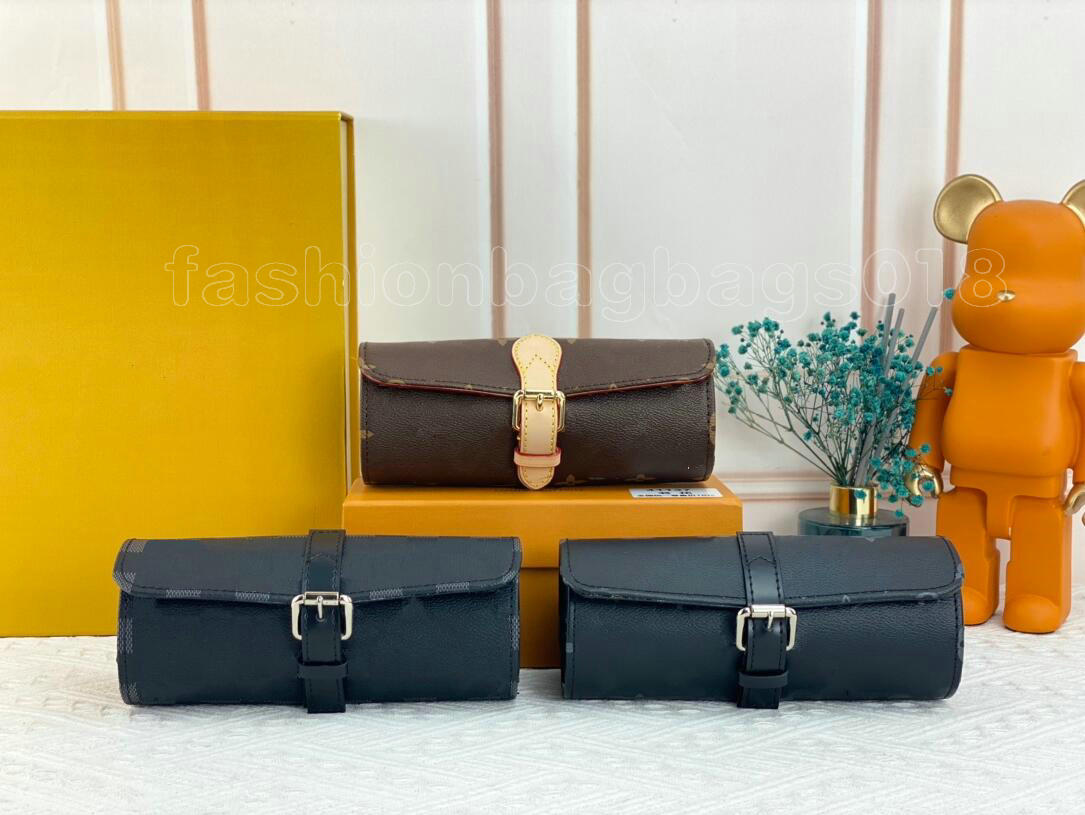 3 Watch Case Clutch Bag Travel Accessories Luxury Watch Bracelet Storage Bags Monograms/Damier Canvas Designer Handbag M47530
3 Watch Case Clutch Bag Travel Accessories Luxury Watch Bracelet Storage Bags Monograms/Damier Canvas Designer Handbag M47530
