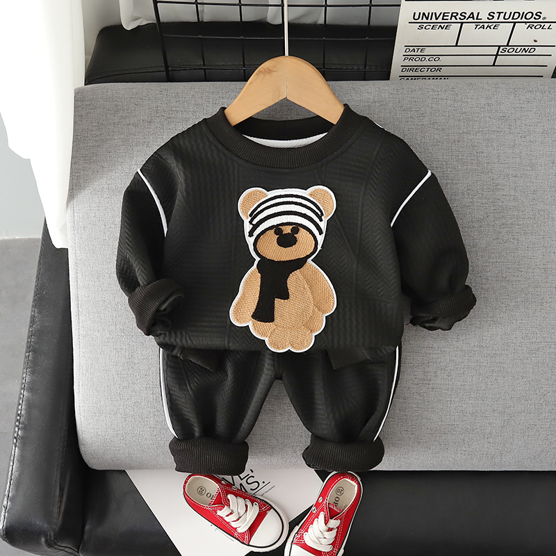 Clothing Sets Clothes Set for Toddler Boy Casual Long Sleeve T Shirt Kid Spring Costume Cartoon Baby Boys Outfit Suit 1 2 3 4 5 Years 221130