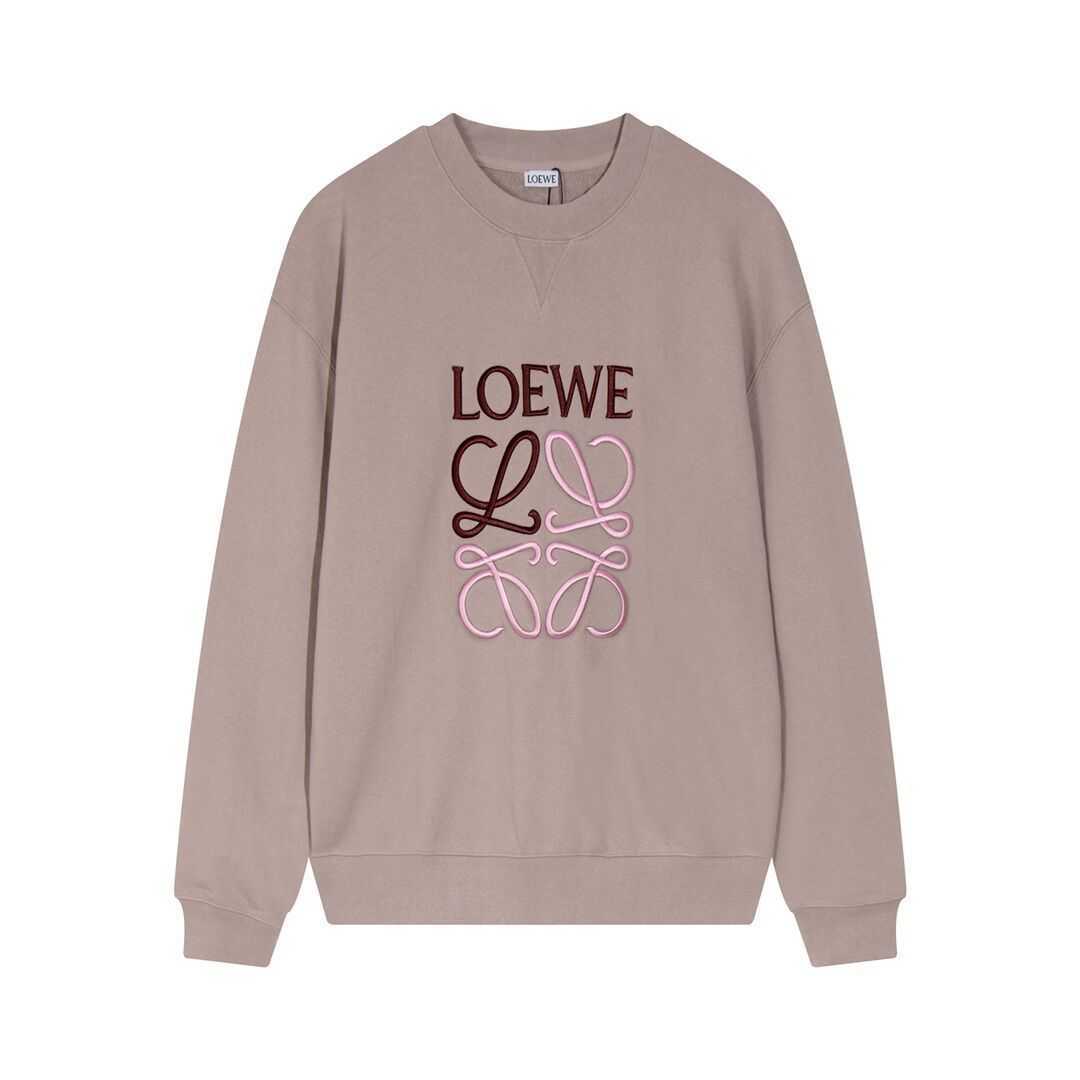 Designers Hoodies Loew's Fashion Man Long Sleeve Warm Cotton Autumn and Winter New Br Embroidery Round Neck Sweater Men Women 47O4, Beige
Designers Hoodies Loew's Fashion Man Long Sleeve Warm Cotton Autumn and Winter New Br Embroidery Round Neck Sweater Men Women 47O4, Beige