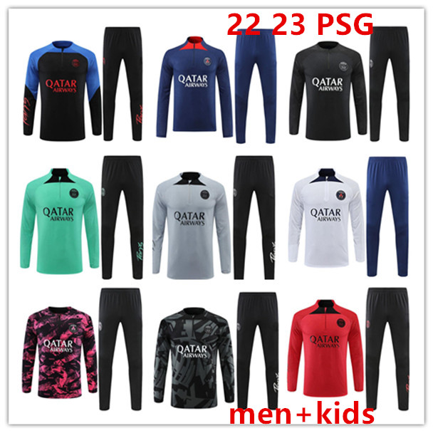 2022/23 chandal tuta psgS Football tracksuits football training player version Fan maillot 2022 2023 soccer tracksuit kit survetement mbappe mens and kids
2022/23 chandal tuta psgS Football tracksuits football training player version Fan maillot 2022 2023 soccer tracksuit kit survetement mbappe mens and kids