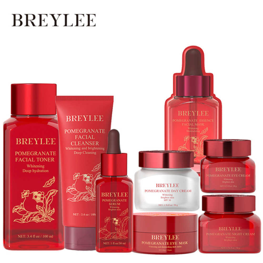 BREYLEE Red Pomegranate Essence Facial Skin Care Whitening Set Moisturizing Anti-aging Smoothing Skin Wrinkle Anti-oxidant
BREYLEE Red Pomegranate Essence Facial Skin Care Whitening Set Moisturizing Anti-aging Smoothing Skin Wrinkle Anti-oxidant
