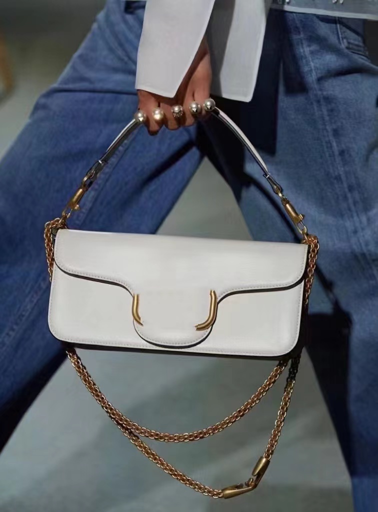 Retro Luxury Designer Handbags Bolsas Hand-held Armpit Leather Chain Elegant Handb Shoulder Women's Bag Diagonal Crossbody Bags, White
Retro Luxury Designer Handbags Bolsas Hand-held Armpit Leather Chain Elegant Handb Shoulder Women's Bag Diagonal Crossbody Bags, White