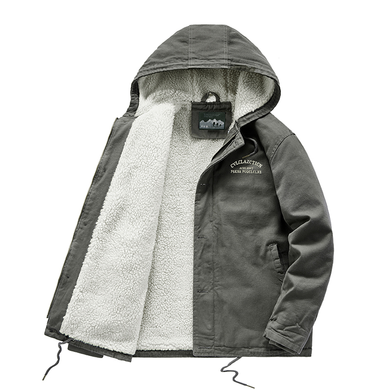 Mens Jackets Winter Fleece Jacket Men Military Thick Warm Hooded Bomber Parkas Male Quality Solid Color Thermal Windbreaker Army Coats 221129