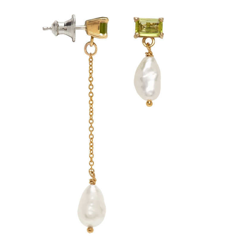 Europe And The United States Vintage Pearl Earrings Long Korean Niche Earrings Female Asymmetric Gemstone Earrings 221203
Europe And The United States Vintage Pearl Earrings Long Korean Niche Earrings Female Asymmetric Gemstone Earrings 221203