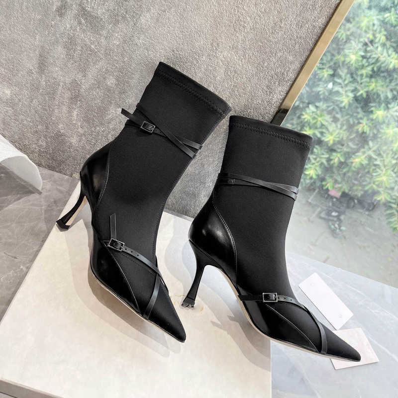 Winter Boots Black Patent Leather Matte Cross Sleeve Pointed High Heel Shoes Boots Medium Fine Fashion Belt Elastic 221130, Black lacquer
Winter Boots Black Patent Leather Matte Cross Sleeve Pointed High Heel Shoes Boots Medium Fine Fashion Belt Elastic 221130, Black lacquer
