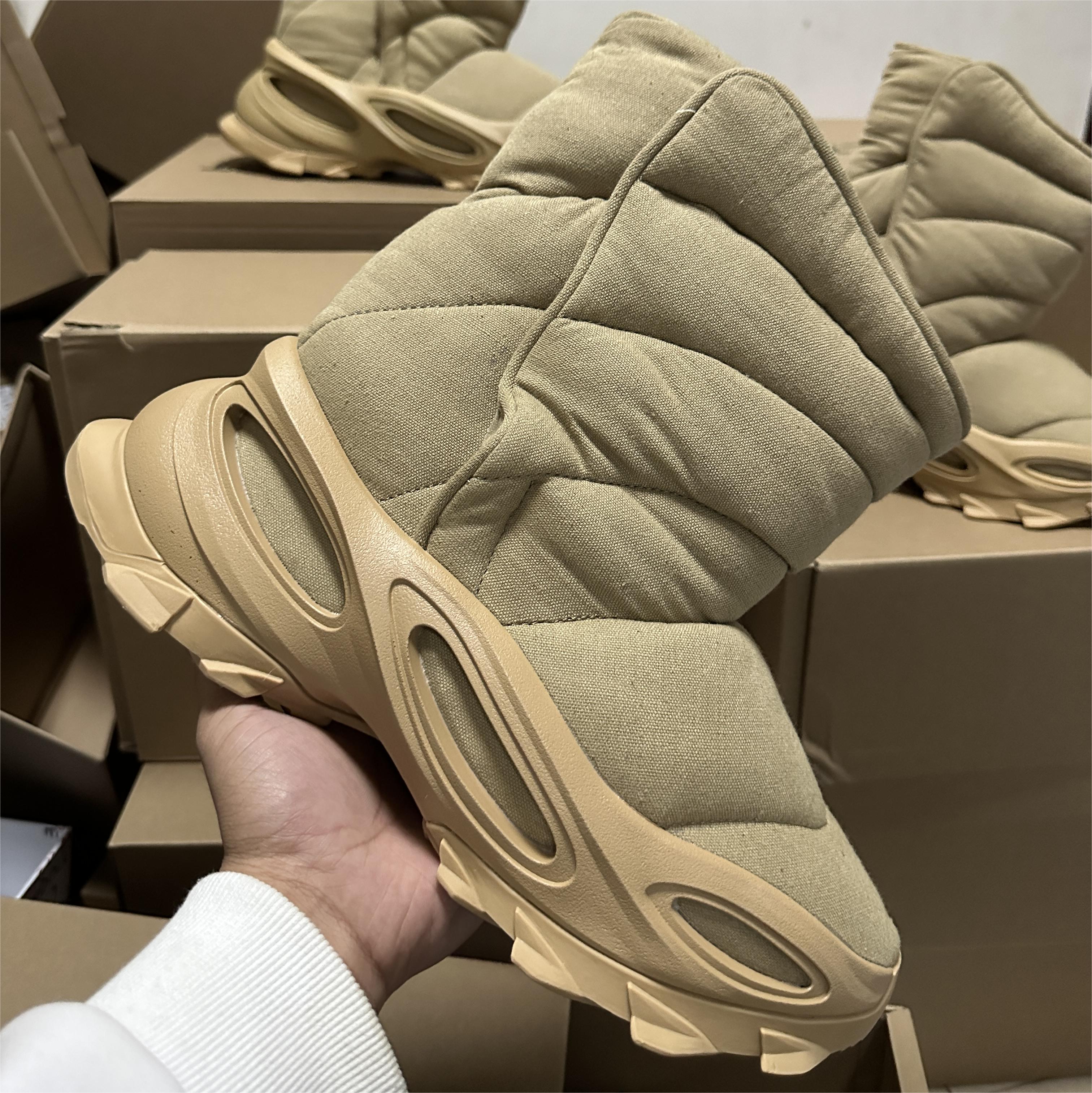Designer Boots NSLTD Knit Runner Boots Rnr Socks Speed Slip On Sneaker Snow Sulfur Khaki Stone Beige Black Knitting Footwear