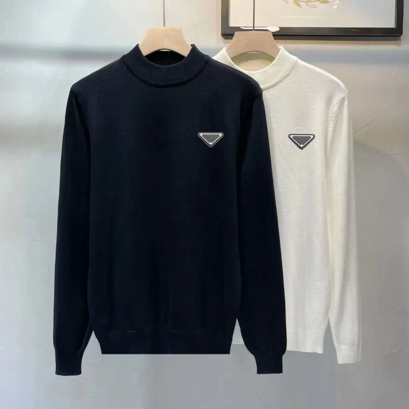 Sweater mens sweater fashion top designer men sweaters High end brand Knitteds tops Long sleeve Crew Neck Casual Sweatshirt winter man black Knitted pullover, White
Sweater mens sweater fashion top designer men sweaters High end brand Knitteds tops Long sleeve Crew Neck Casual Sweatshirt winter man black Knitted pullover, White