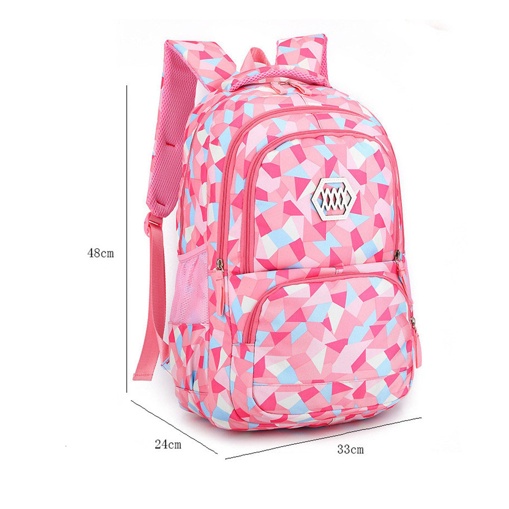 Backpacks School Bags for Girls Primary Cute Stars Print bag Lightweight Bookbags Kids Mochila Escolar 221129
