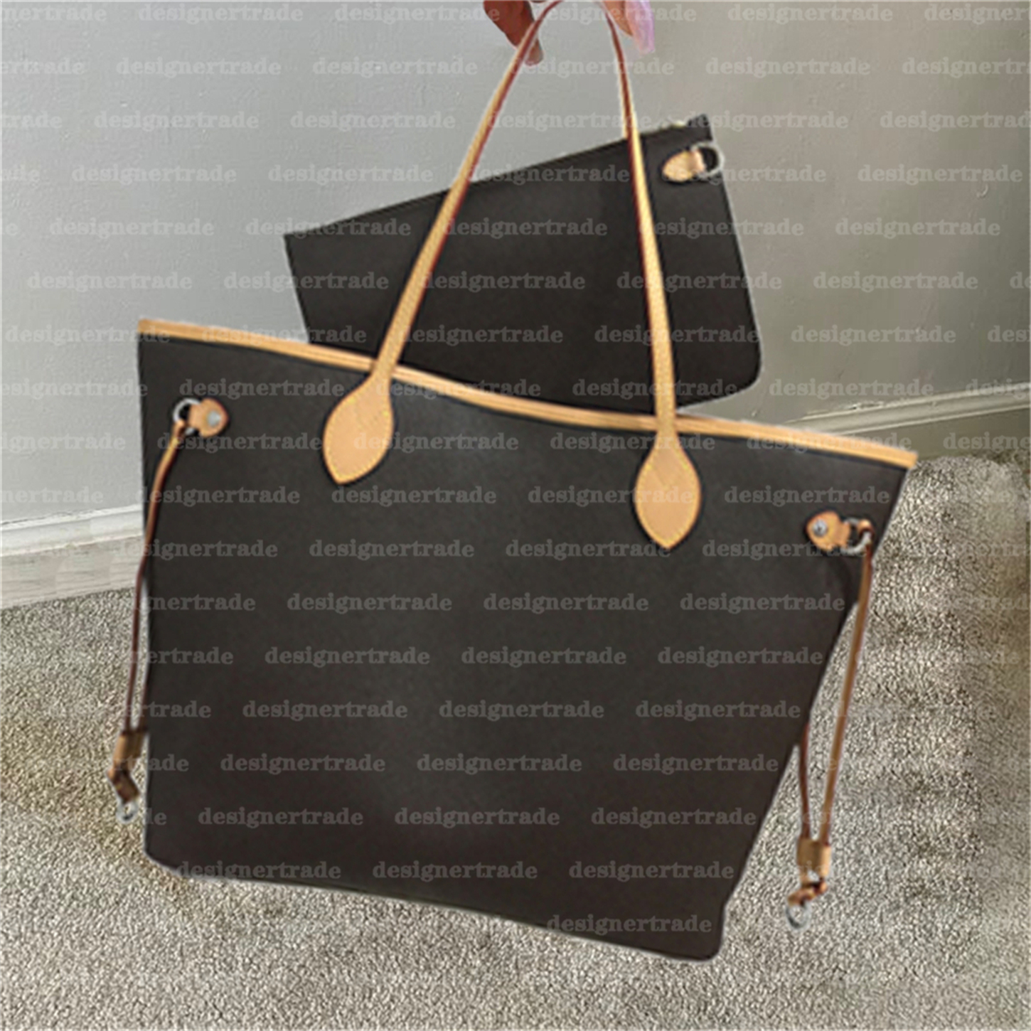 Designer Totes Classic Large Capacity Pouch Shopping Leather Practical Women Hangdbag Fashion Travelling Composite Bags Designertrade, #wa02
Designer Totes Classic Large Capacity Pouch Shopping Leather Practical Women Hangdbag Fashion Travelling Composite Bags Designertrade, #wa02
