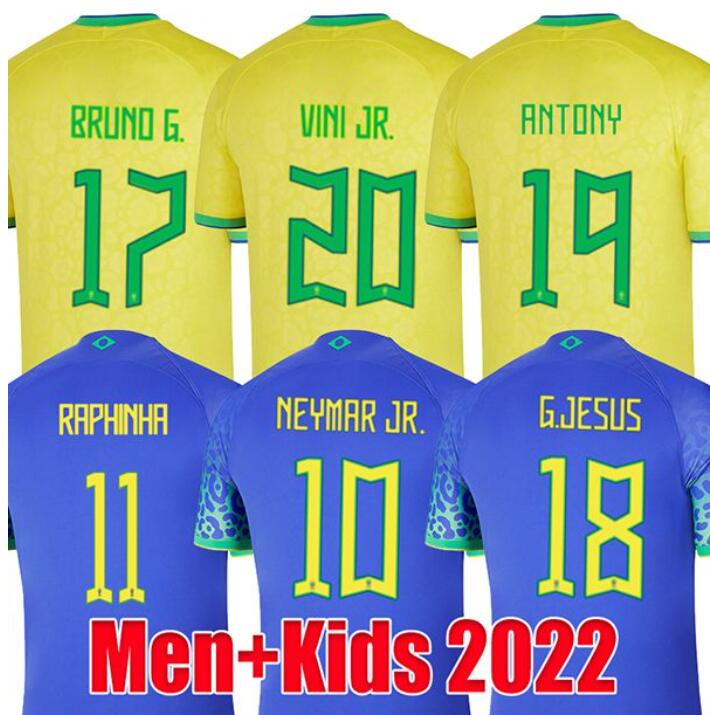 Brazil 2022-23 Thai Quality Soccer Jerseys T.SILVA''NEYMAR JR MARQUINHOS CASEMIRO L.PAQUETA RICHARLISON RAPHINHA E.MILITAO ANTONY VINICIUS JR. RODRYGO MARTINELLI, Black
Brazil 2022-23 Thai Quality Soccer Jerseys T.SILVA''NEYMAR JR MARQUINHOS CASEMIRO L.PAQUETA RICHARLISON RAPHINHA E.MILITAO ANTONY VINICIUS JR. RODRYGO MARTINELLI, Black