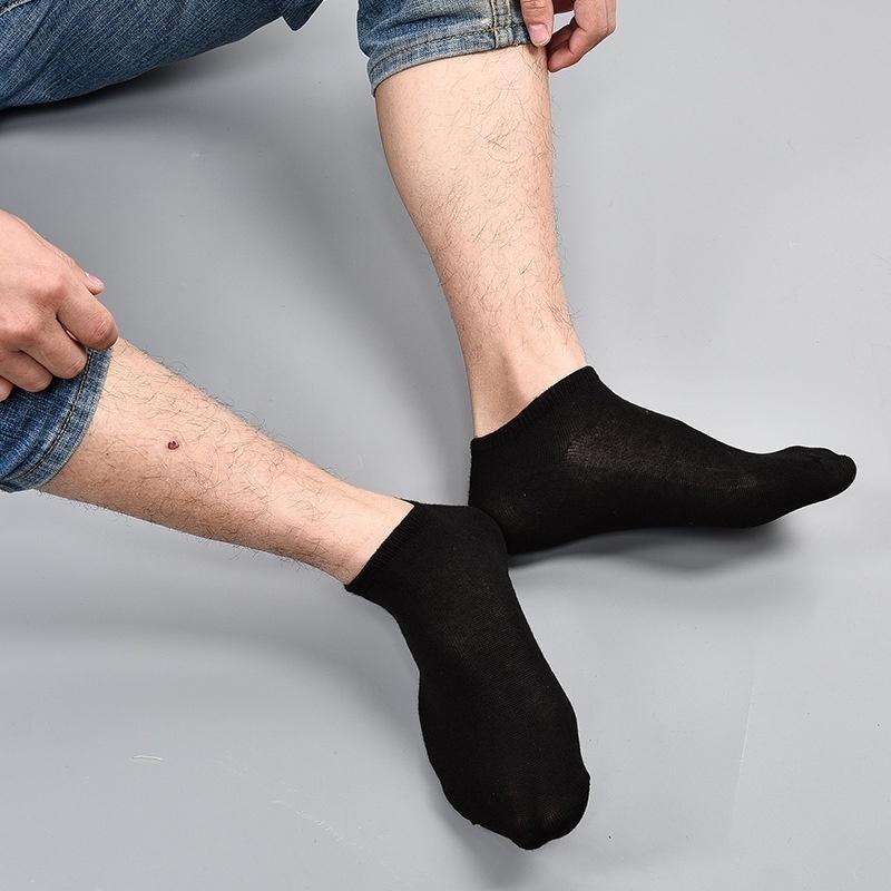 Mens Socks 246 PCS Breathable Ankle Invisible Boats Cotton Short Low Cut Sport for Casual Sock 221130