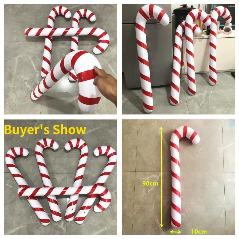 Christmas Decorations Decoration Iatable Canes Lollipop Balloon For Home Xmas Tree Ornaments Outdoor Decor 2022 Navidad