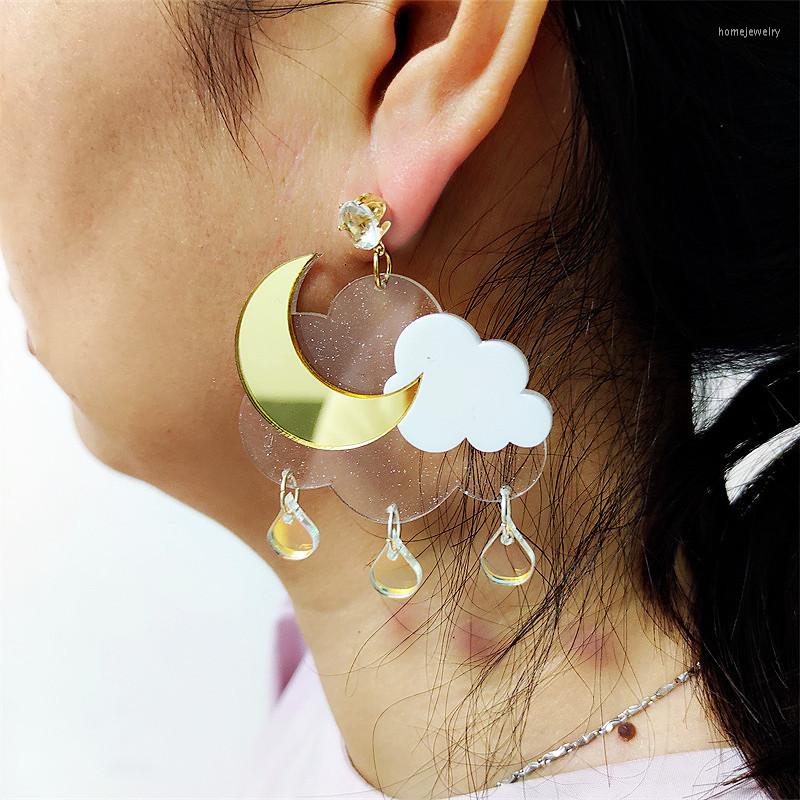 Dangle Earrings KUGUYS Moon Clouds Rain For Women Girls Acrylic Jewelry Fashion Cute Accessories
Dangle Earrings KUGUYS Moon Clouds Rain For Women Girls Acrylic Jewelry Fashion Cute Accessories