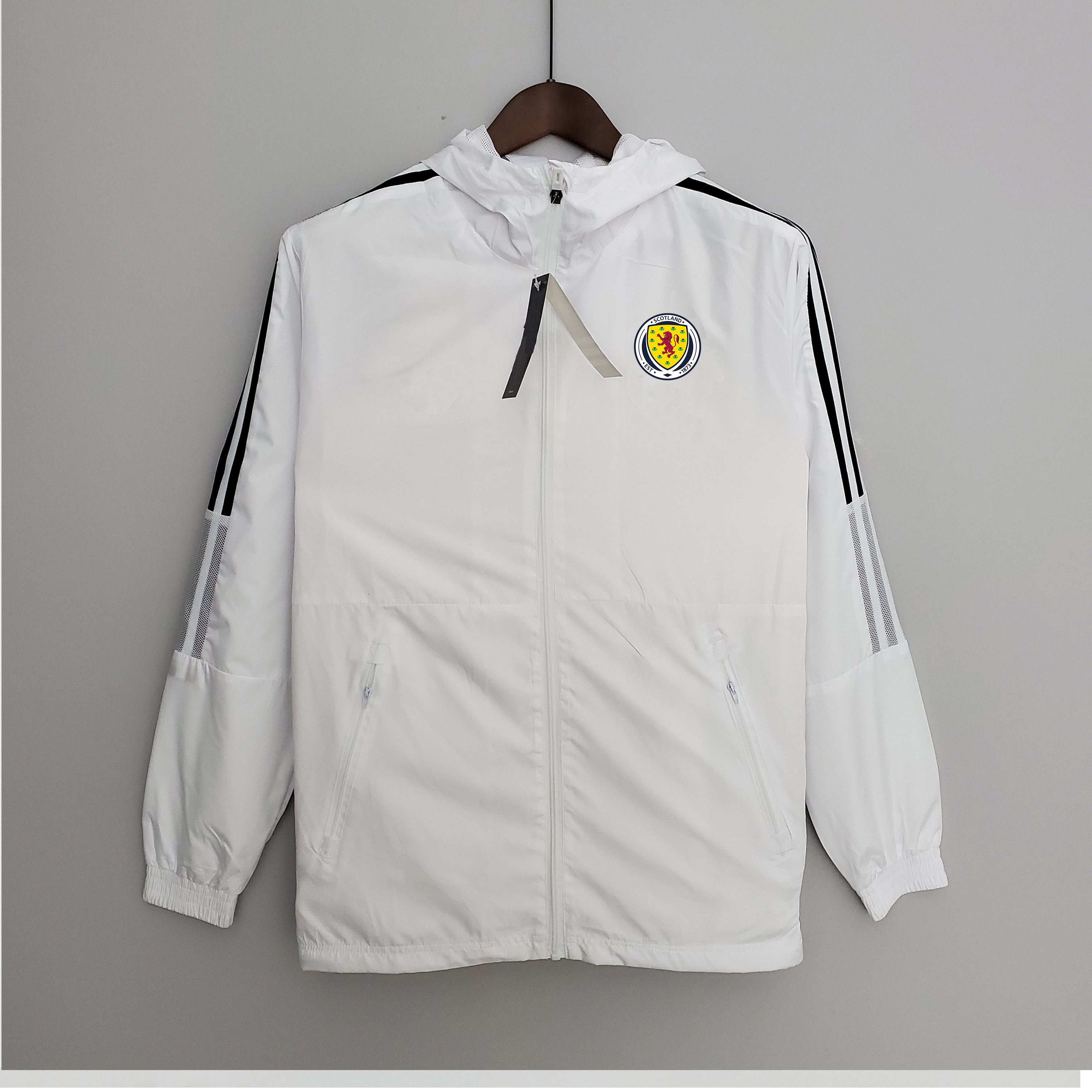 22-23 Scotland Men's jacket Soccer Windbreaker Jerseys full zipper Hooded Windbreakers Mens Fashion coat Logo custom, No 4
22-23 Scotland Men's jacket Soccer Windbreaker Jerseys full zipper Hooded Windbreakers Mens Fashion coat Logo custom, No 4