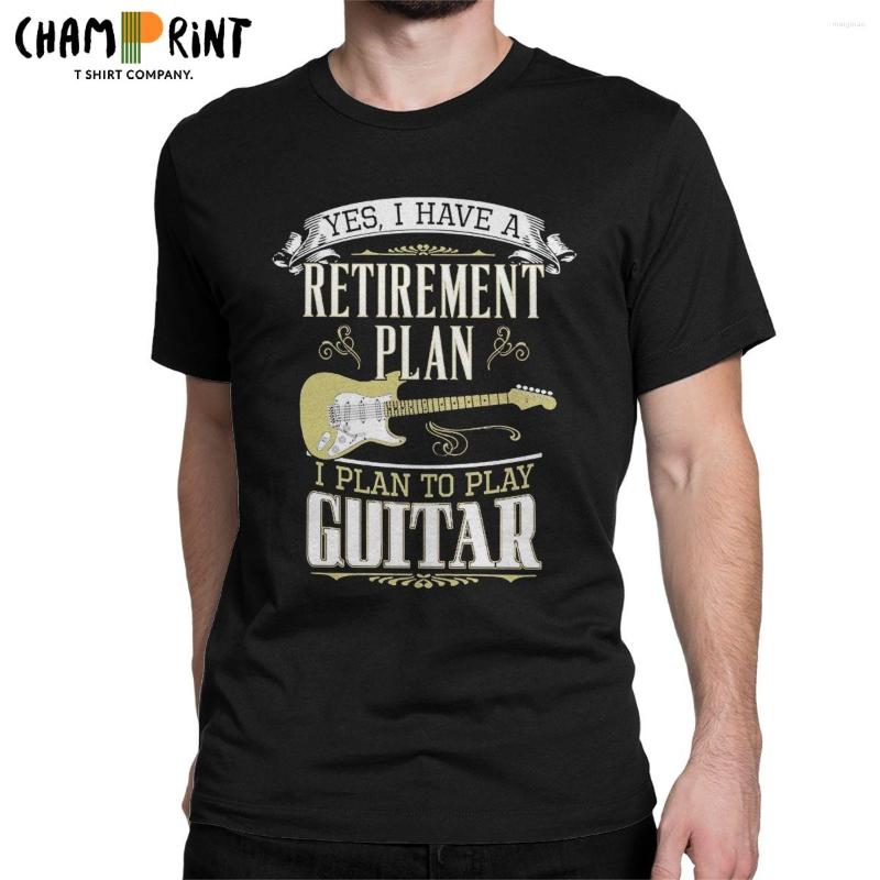 Men' T Shirts Funny Guitar Retirement Plan T-Shirts For Men O Neck Cotton Guitarist Artistic Short Sleeve Tees Graphic Clothing, Black
Men' T Shirts Funny Guitar Retirement Plan T-Shirts For Men O Neck Cotton Guitarist Artistic Short Sleeve Tees Graphic Clothing, Black