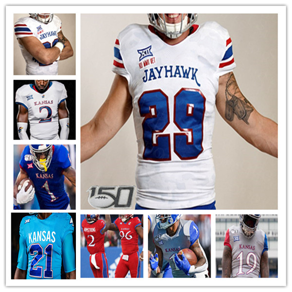 Kansas Jayhawks College Football Jersey Jalon Daniels Devin Neal Daniel Hishaw Jr. Sevion Morrison Lawrence Arnold Luke Grimm Quentin, Men red with 150
Kansas Jayhawks College Football Jersey Jalon Daniels Devin Neal Daniel Hishaw Jr. Sevion Morrison Lawrence Arnold Luke Grimm Quentin, Men red with 150