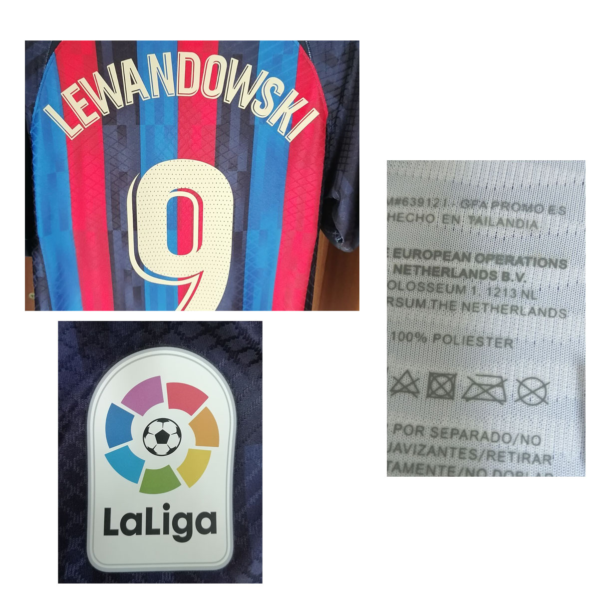 American College Football Wear 2022 Match Worn Player Issue Trofeu Joan Gamper LEWANDOWSKI Gavi Maillot F. de Jong Dembele Kounde with wash tag Maillot SPorts Shirt, Away ucl player version
American College Football Wear 2022 Match Worn Player Issue Trofeu Joan Gamper LEWANDOWSKI Gavi Maillot F. de Jong Dembele Kounde with wash tag Maillot SPorts Shirt, Away ucl player version