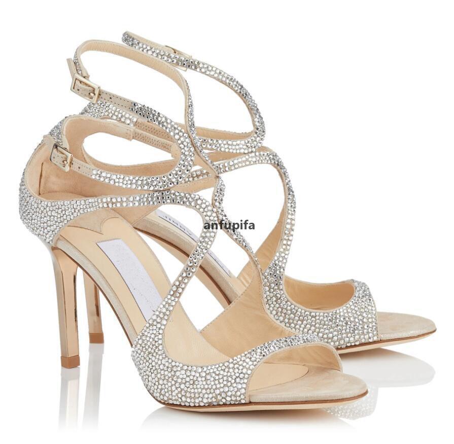 Sandals Summer Lang Women's Shoes Suede Leather With Strass Stiletto Heel Lady Pumps Jimmi Sandalias Luxury Party Dress JIMMies CHOOs ZlF
Sandals Summer Lang Women's Shoes Suede Leather With Strass Stiletto Heel Lady Pumps Jimmi Sandalias Luxury Party Dress JIMMies CHOOs ZlF