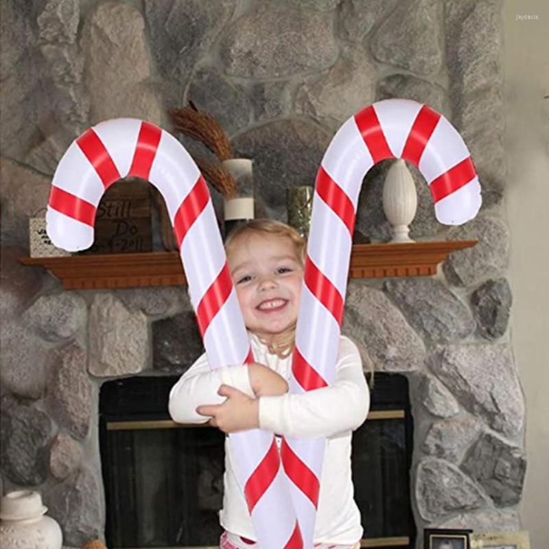 Christmas Decorations Decoration Iatable Canes Lollipop Balloon For Home Xmas Tree Ornaments Outdoor Decor 2022 Navidad