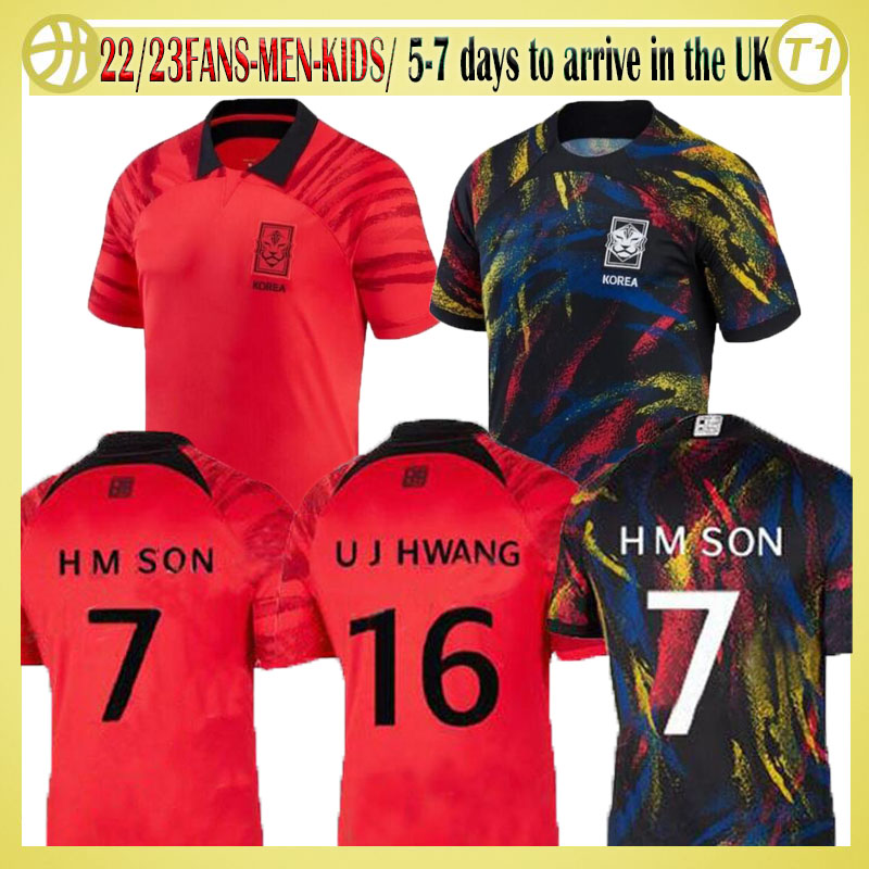 South Korea 2022 soccer jerseys home away SON UJ HWANG KIM LEE JEONG SUNG LEE KWON 2023 JERSEY FOOTBALL SHIRTS kids red 22 23 set fult kits
South Korea 2022 soccer jerseys home away SON UJ HWANG KIM LEE JEONG SUNG LEE KWON 2023 JERSEY FOOTBALL SHIRTS kids red 22 23 set fult kits