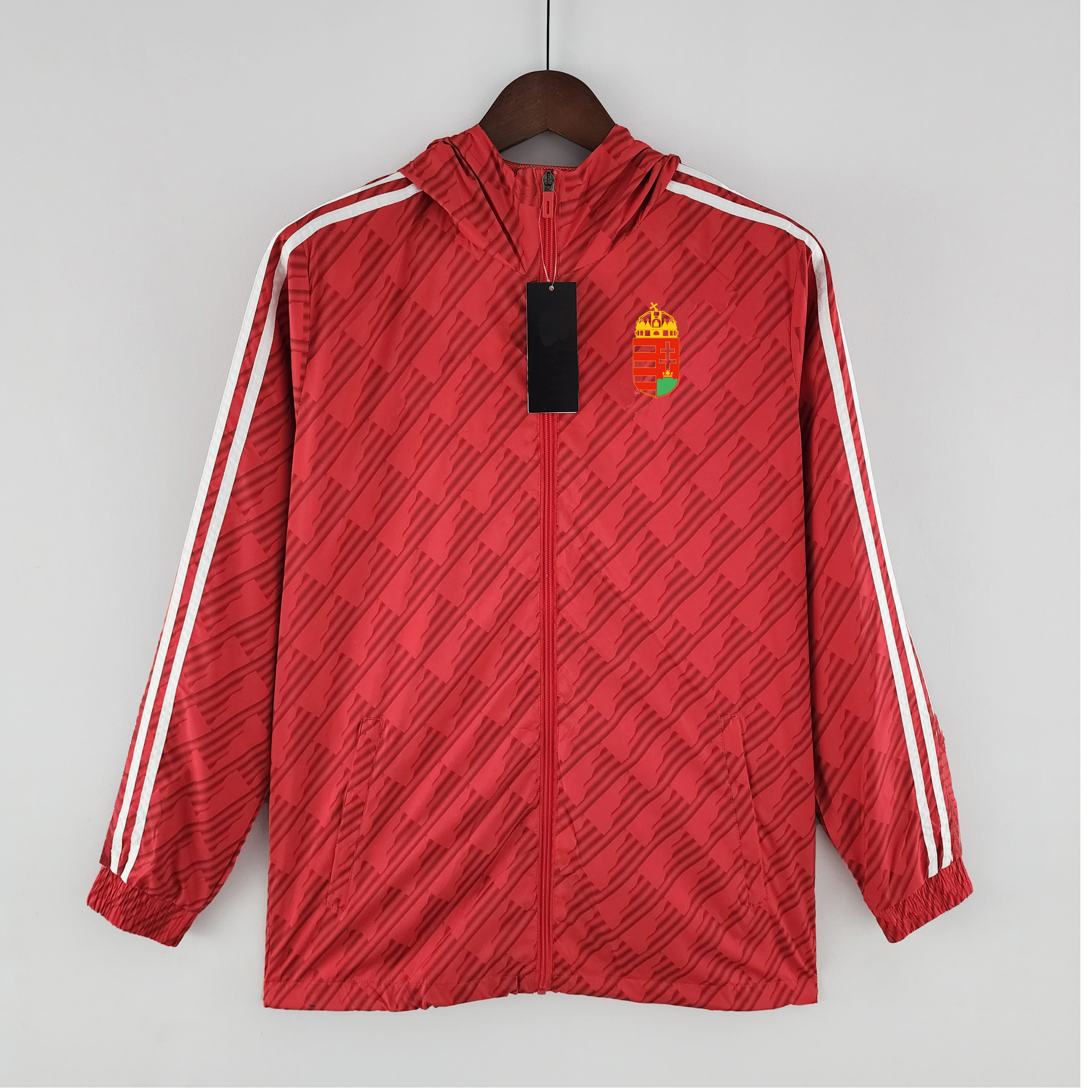 22-23 Hungary national football team Men's jacket Soccer Windbreaker Jerseys full zipper Hooded Windbreakers Mens Fashion coat Logo custom, No 4
22-23 Hungary national football team Men's jacket Soccer Windbreaker Jerseys full zipper Hooded Windbreakers Mens Fashion coat Logo custom, No 4