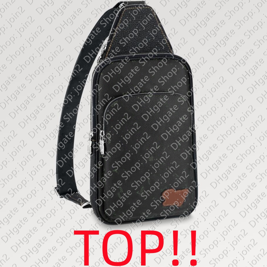 TOP. M46344 AVENUE SLING BAG NM Cross Body Bag Men Designer Bags, With dark green flowers
TOP. M46344 AVENUE SLING BAG NM Cross Body Bag Men Designer Bags, With dark green flowers
