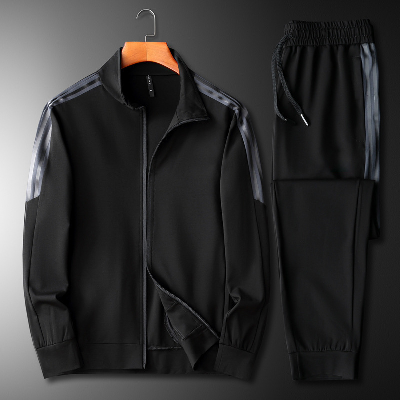 Men's Tracksuits men's sports suit loose long sleeve Mock Neck coat fat man fattening up outdoor leisure suit 220930, Black
Men's Tracksuits men's sports suit loose long sleeve Mock Neck coat fat man fattening up outdoor leisure suit 220930, Black