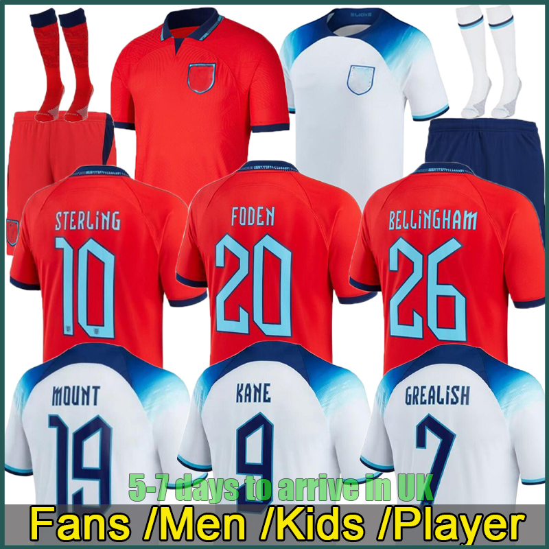 ENGlAND soccer jerseys 2022 Angleterre jersey KANE FODEN STERLING GREALISH RASHFORD MOUNT BELLINGHAM SANCHO 22 23 uk Football shirt men kids kit uniform, 22/23 away player version
ENGlAND soccer jerseys 2022 Angleterre jersey KANE FODEN STERLING GREALISH RASHFORD MOUNT BELLINGHAM SANCHO 22 23 uk Football shirt men kids kit uniform, 22/23 away player version