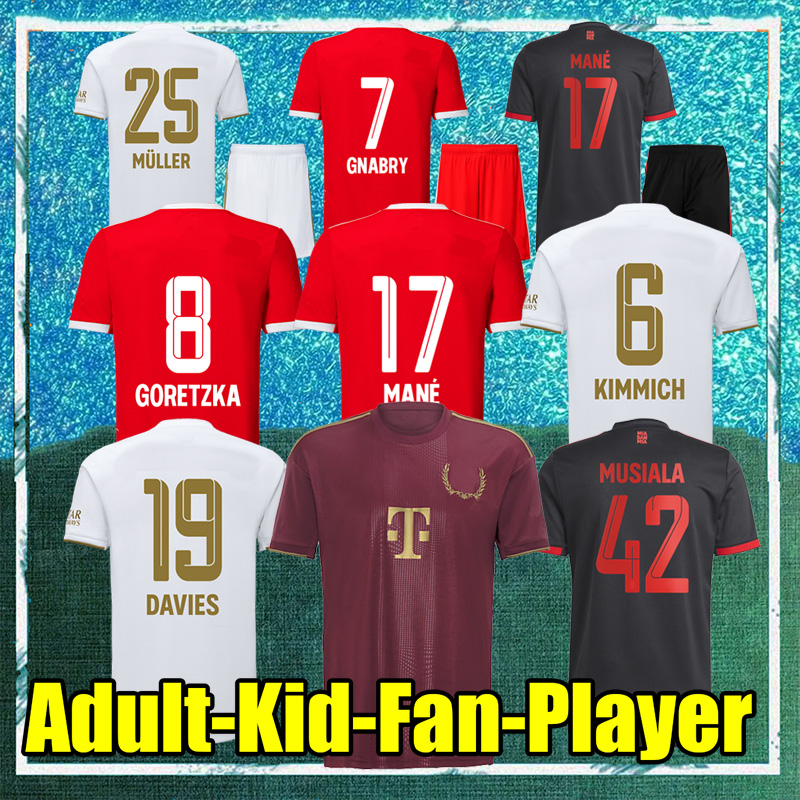 22 23 BAYERN MUNICH soccer jersey DE LIGT MANE SANE GNABRY COMAN MULLER football shirt Men Kids kit 2022 2023 uniforms 1052025 jersey, Away patch 1
22 23 BAYERN MUNICH soccer jersey DE LIGT MANE SANE GNABRY COMAN MULLER football shirt Men Kids kit 2022 2023 uniforms 1052025 jersey, Away patch 1