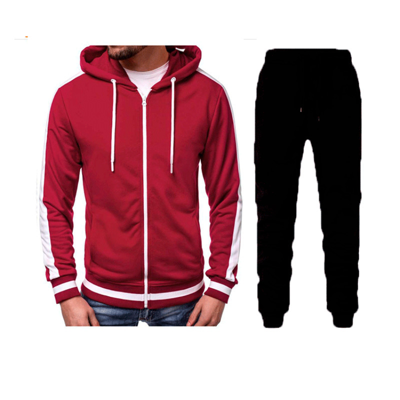 Men's Tracksuits Men's Tracksuit Two Pieces Set Zipper Hooded Jacket and Sweatpants Streetwear Autumn Fashion Sportswear Male Suit Plus Size 220930, Blue
Men's Tracksuits Men's Tracksuit Two Pieces Set Zipper Hooded Jacket and Sweatpants Streetwear Autumn Fashion Sportswear Male Suit Plus Size 220930, Blue