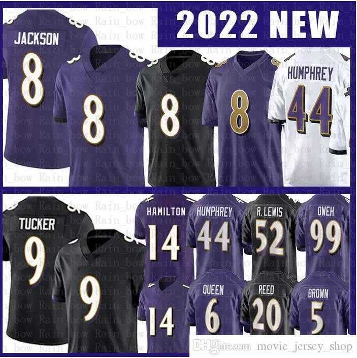 Football Jersey Baltimore''Ravens''9 Justin Tucker 5 Marquise Brown 8 Lamar Jackson 6 Patrick Queen 89 Mark Andrews 27 J.K. Dobbins 44, Colour