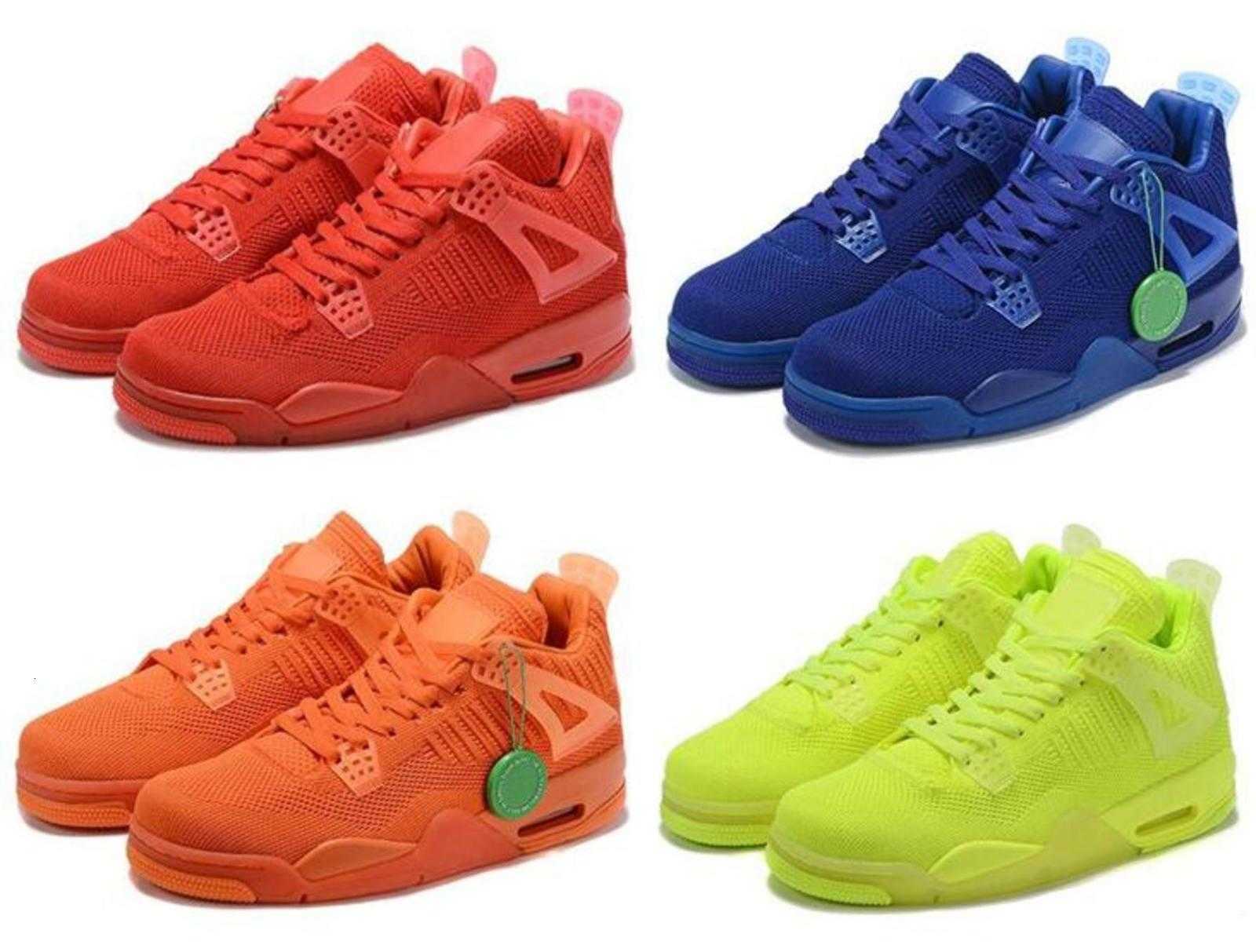 Knit 4 Fly University Red Hyper Royal Blue Total Orange Volt Knit Shoes Men 4s Knitting Sneakers High Qaulity With Box
Knit 4 Fly University Red Hyper Royal Blue Total Orange Volt Knit Shoes Men 4s Knitting Sneakers High Qaulity With Box