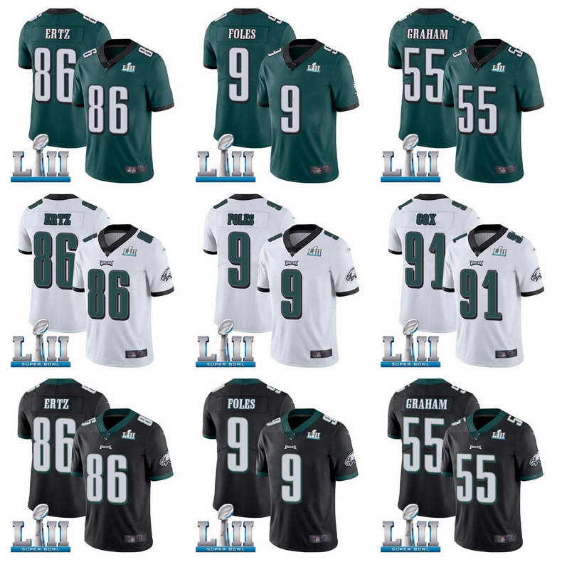 Philadelphia''Eagles''Men 9 Nick Foles 86 Zach Ertz 55 Brandon Graham 11 Carson Wentz 91 Fletcher Cox 2018 Super Football Bowl Jersey Green Black White
Philadelphia''Eagles''Men 9 Nick Foles 86 Zach Ertz 55 Brandon Graham 11 Carson Wentz 91 Fletcher Cox 2018 Super Football Bowl Jersey Green Black White