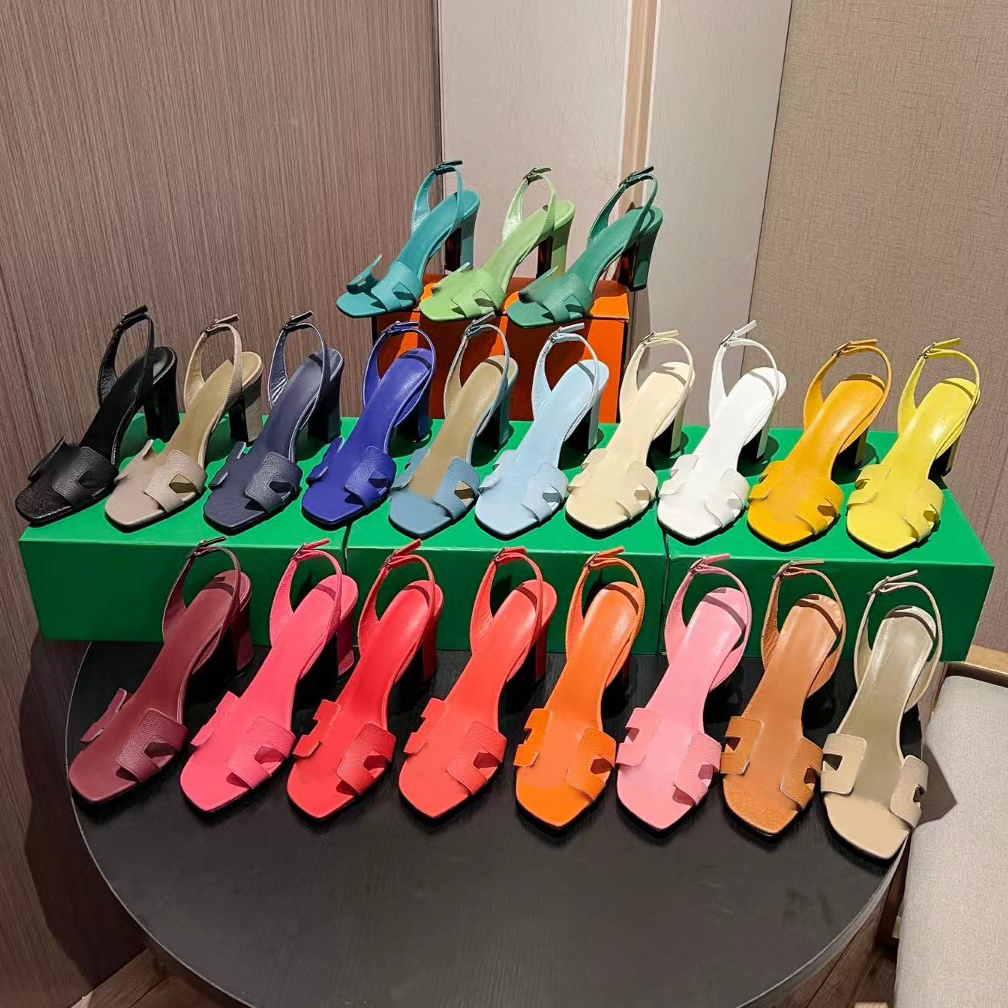 Classic High heeled sandals party fashion 100% leather women Dance shoe designer sexy Lady Back Strap Buckle Thick Heel Women's 9.5CM Letter Chunky Heel Dress Shoes 35-41, 01
Classic High heeled sandals party fashion 100% leather women Dance shoe designer sexy Lady Back Strap Buckle Thick Heel Women's 9.5CM Letter Chunky Heel Dress Shoes 35-41, 01