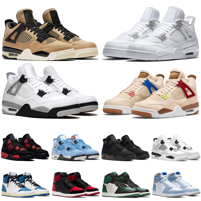 Sail 4 4s Mens Basketball Shoes Sneakers 1 1s Violet Ore Midnight Navy Cool Grey Patent Starfish University Blue Oreo Bred Black Cat Dark Mocha women Sports Trainers, (49) 36-46
Sail 4 4s Mens Basketball Shoes Sneakers 1 1s Violet Ore Midnight Navy Cool Grey Patent Starfish University Blue Oreo Bred Black Cat Dark Mocha women Sports Trainers, (49) 36-46