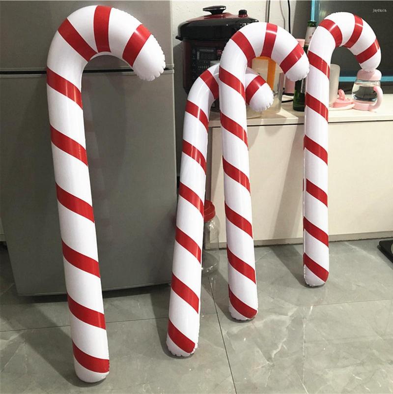 Christmas Decorations Decoration Iatable Canes Lollipop Balloon For Home Xmas Tree Ornaments Outdoor Decor 2022 Navidad