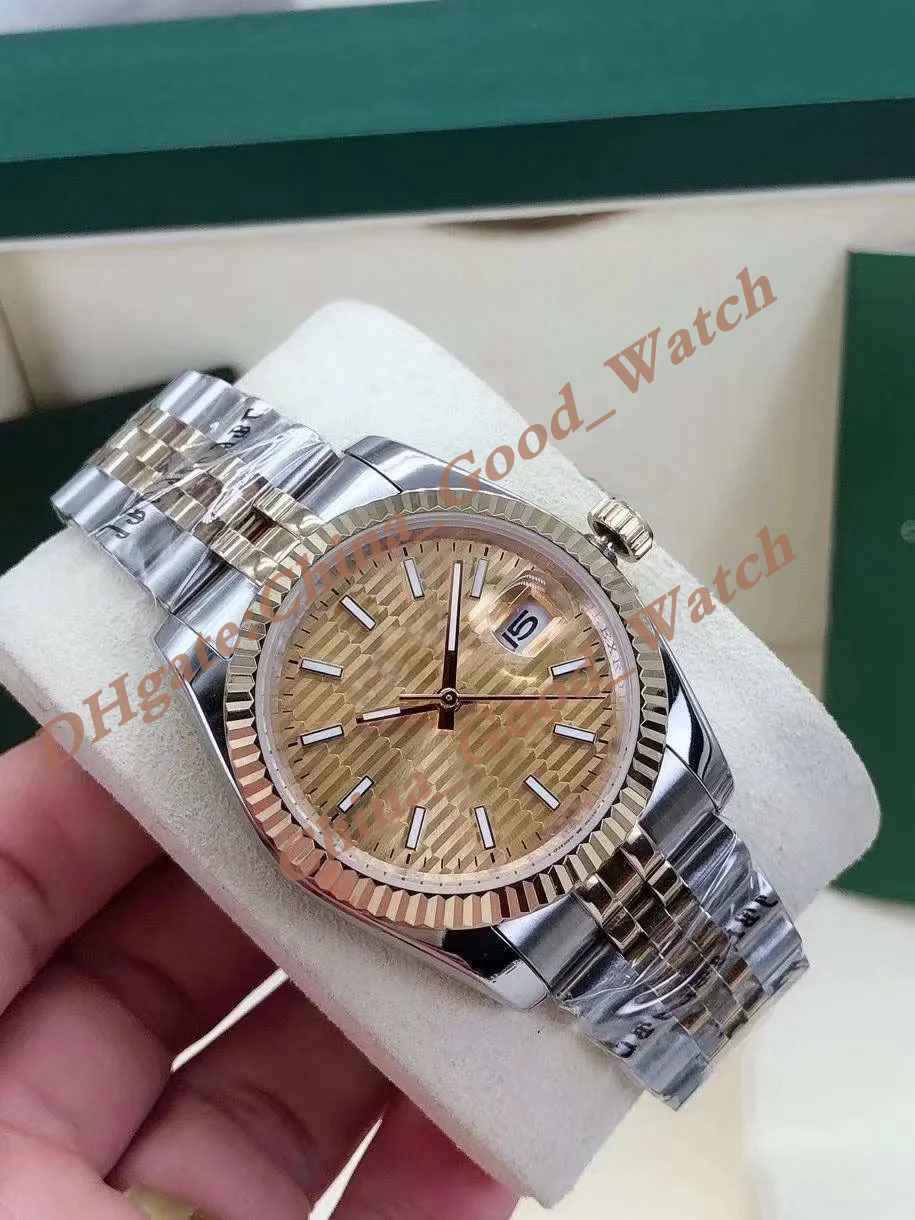36mm Watches For Men Watch Men's Automatic Yellow Gold Steel Jubilee Bracelet Champagne Silver Rhodium Wimbledon Wristwatches Christmas Gifts Original box, 01
36mm Watches For Men Watch Men's Automatic Yellow Gold Steel Jubilee Bracelet Champagne Silver Rhodium Wimbledon Wristwatches Christmas Gifts Original box, 01