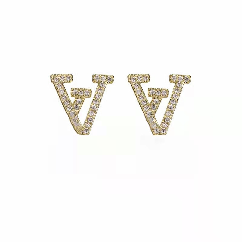Fashion designer stud earrings jewelry for women 18k gold plated silver letters crystal rhinestone wedding party gift statement earring
Fashion designer stud earrings jewelry for women 18k gold plated silver letters crystal rhinestone wedding party gift statement earring