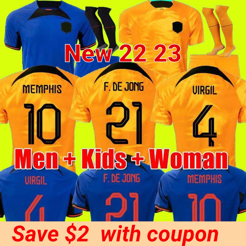 2022 2023 Netherlands MEMPHIS soccer jersey DE JONG Holland DE LIGT WIJNALDUM VAN DIJK 22 23 football shirt men kids kit DUMFRIES maillot camiseta camisa futebol, 22/23 men home + patch2
2022 2023 Netherlands MEMPHIS soccer jersey DE JONG Holland DE LIGT WIJNALDUM VAN DIJK 22 23 football shirt men kids kit DUMFRIES maillot camiseta camisa futebol, 22/23 men home + patch2