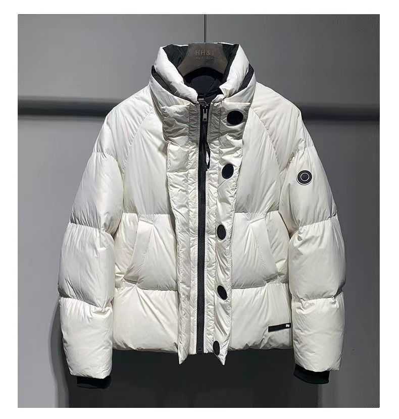 Fashion Brand Luxury Thickened Down Jacket High Quality Men's Short Style Winter Stand Collar Loose Warm Coat White, Creamy-white
Fashion Brand Luxury Thickened Down Jacket High Quality Men's Short Style Winter Stand Collar Loose Warm Coat White, Creamy-white