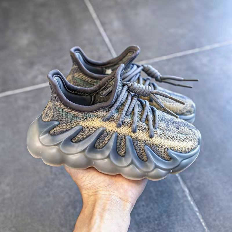 Sneakers Children's Sports Shoes 2022 Baby Kids Flying Woven Breathable Coconut Sneakers for Girls Boys Soft-soled Casual Shoes T231121
