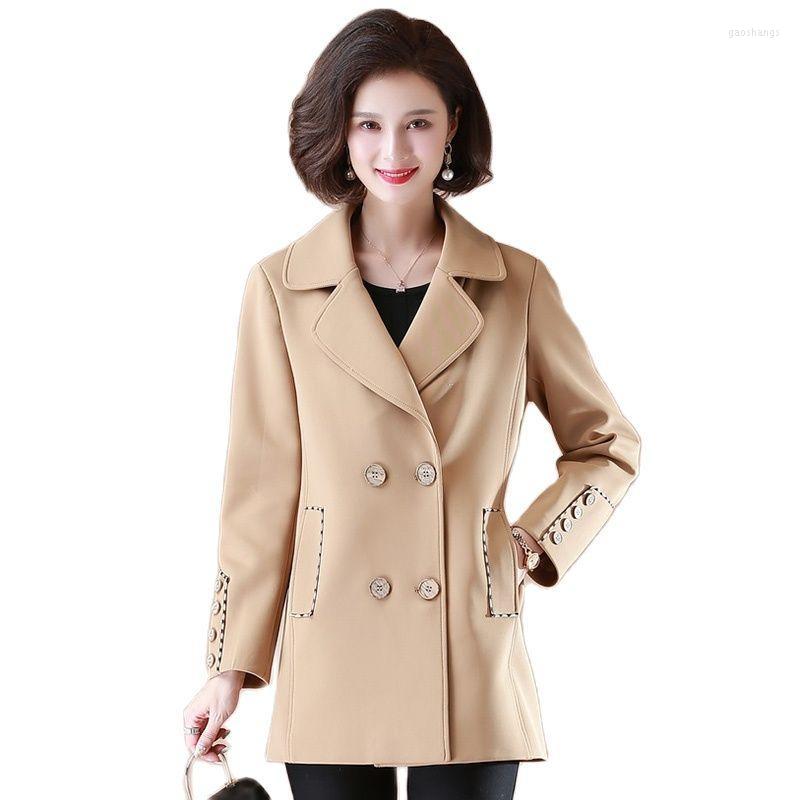 Women's Trench Coats Women's Mother Plus Size Windbreaker Jacket 2022 Spring Autumn Coat Double-Breasted Fashion Overcoat Suit Women, Navy
Women's Trench Coats Women's Mother Plus Size Windbreaker Jacket 2022 Spring Autumn Coat Double-Breasted Fashion Overcoat Suit Women, Navy