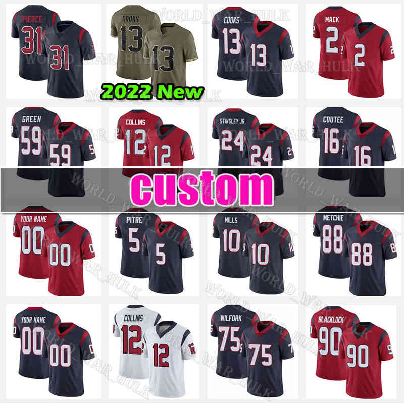 24 Derek Stingley Jr. Jersey 5 Jalen Pitre Football 13 Brandin Cooks 31 Dameon Pierce Davis Mills Nico Collins Roy Lopez Houston Texans Kenyon Green Ogbonnia Okoronkwo, Men custom jersey(d z)
24 Derek Stingley Jr. Jersey 5 Jalen Pitre Football 13 Brandin Cooks 31 Dameon Pierce Davis Mills Nico Collins Roy Lopez Houston Texans Kenyon Green Ogbonnia Okoronkwo, Men custom jersey(d z)