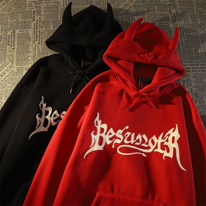 2022 Mens Hoodies Hip Hop Retro Men Streetwear Devil wings Letter Hoodie Man Womens Hooded Skateboards Hoody High Street Pullover Sweatshirt
2022 Mens Hoodies Hip Hop Retro Men Streetwear Devil wings Letter Hoodie Man Womens Hooded Skateboards Hoody High Street Pullover Sweatshirt