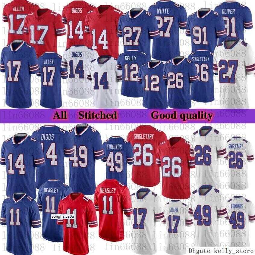 Jersey Men football 17 Josh Allen 14 Stefon Diggs 26 Devin Singletary 27 Tre'Davious White Tremaine Edmunds stitched''nfl''Jersey, As
Jersey Men football 17 Josh Allen 14 Stefon Diggs 26 Devin Singletary 27 Tre'Davious White Tremaine Edmunds stitched''nfl''Jersey, As