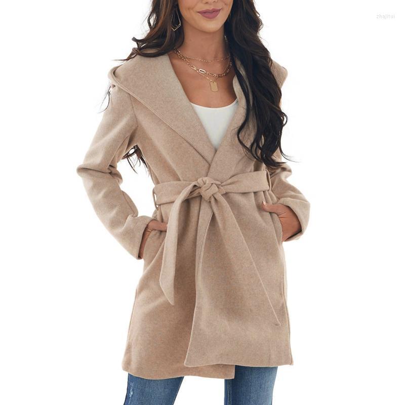 Women' Wool Women' & Blends Mid-length Warm Office Cardigan Overcoat Ladies Winter Femme Elegant Belt Coat Trench Jacket Windbreaker, Khaki
Women' Wool Women' & Blends Mid-length Warm Office Cardigan Overcoat Ladies Winter Femme Elegant Belt Coat Trench Jacket Windbreaker, Khaki